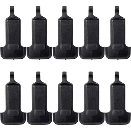 H05A 10pcs Belt Clip For Retevis RT22/WLN KD-C1 J9121T Two Way Walkie Talkie