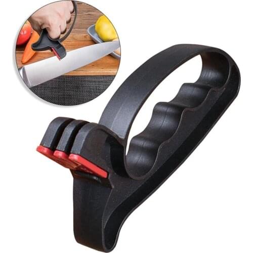 Kitchen Tools Kitchen Sharpener Non Slip Manual Knife Sharpener Coated Knife Sharpener Kitchen Sharpening Tool