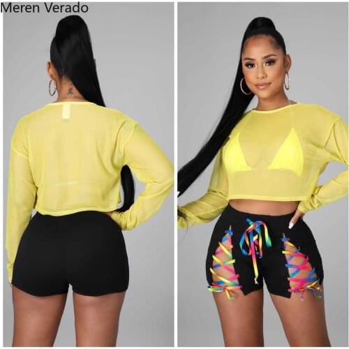 Lemon Gina Women's Beach Shorts