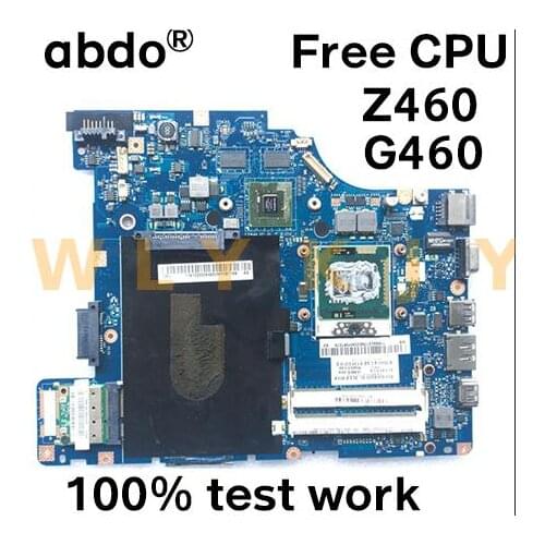 NIWE1 LA-5751P for Lenovo Z460 G460 notebook motherboard PGA989 HM55 GPU GT310M DDR3 free CPU 100% test work free shipping