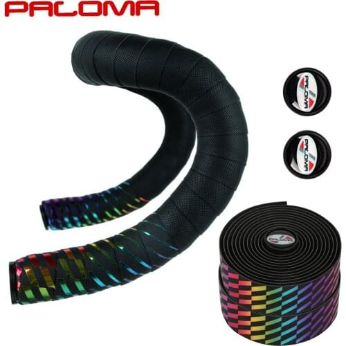 PALOMA Professional Road Bike Handlebar Tapes Anti-slip Bicycle Race Handle Bar Tape Anti-vibration Cycling Handlebar Belt Wrap