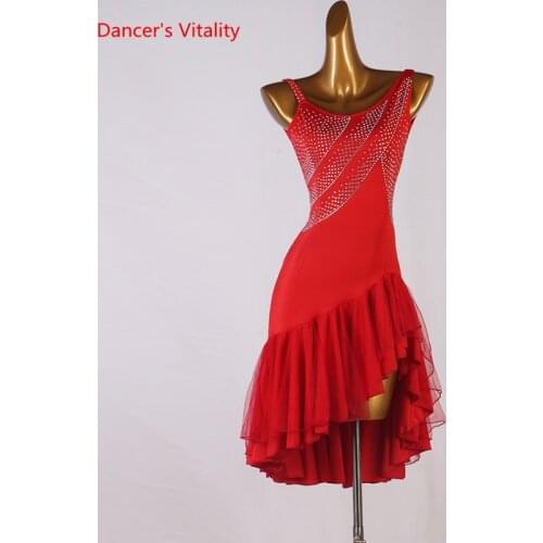 Latin Dance Competition Dresses for Women Latin Dress High-End Custom Chacha Adult Latin Clothing Dancer Wear Latin Outfit