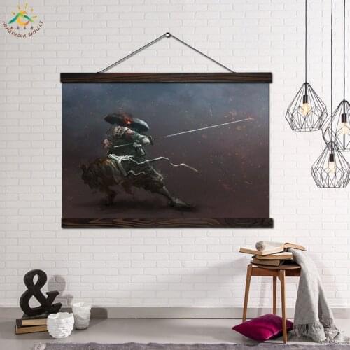 Japan Samurai Poster Wall Art Pictures Modern Decorative Picture Canvas Painting Prints and Posters Decoration for Living Room