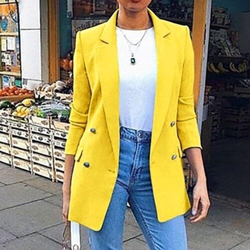 Fashio Blazer Elegant Spring Mujer Casual Work Wea Summer Feminina Women Jackets Coat Women 2021