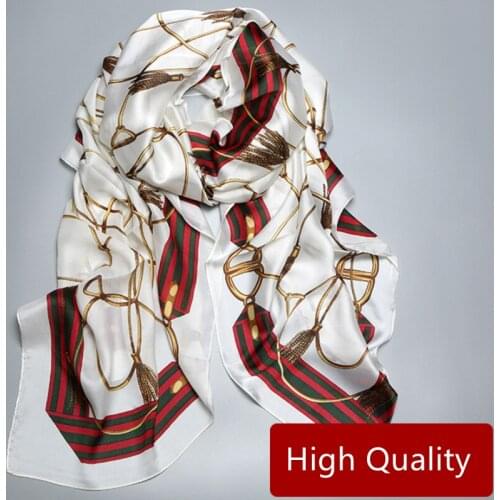 1PC 180CM Floral imitation Silk Striped Chiffon Swimsuit Coverup Shawl Scarf Oversized Beachwear Kimono Women Summer Cover Up