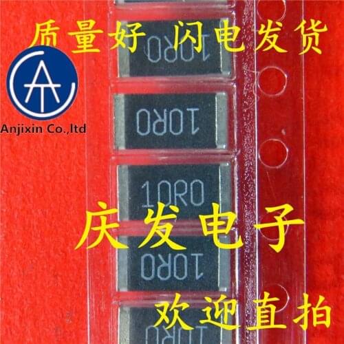 10pcs 100% orginal new real stock Resistance 2512 size 0.01 R 10 Mr Silk ro accuracy is 1