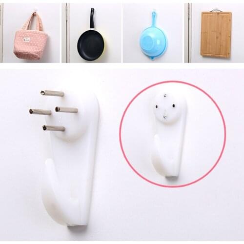 10pcs Seamless Nails Optional Painting Frame Invisible Hanger Seamless Hooks Nail Wall Seamless Photo Frame Nails Wall Hooks
