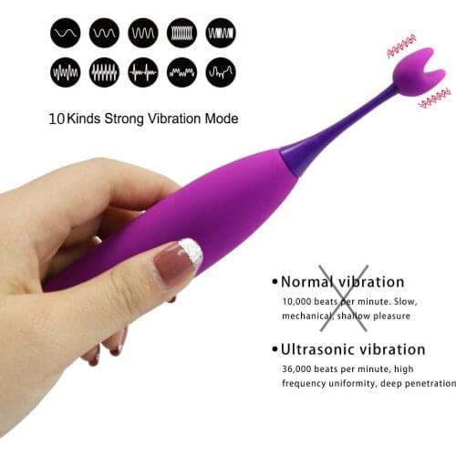 18 Charging G-spot Vibrator Massage Female Masturbation AV Vibrator Flirting Accessories Sexy Action Sex Toy Family Couple Penis