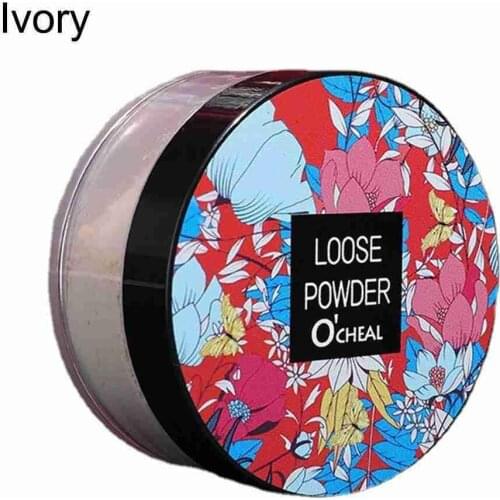 2 Colors Face Makeup Powder Loose Powder Face Makeup For Face Face Finish Comestics Waterproof Powder Contain Loose Powder O0L2