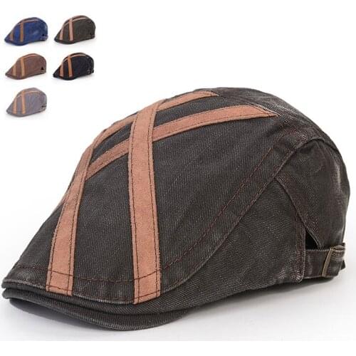 2016 New Cotton Beret Hats Unisex Spring Autumn Flat Caps Men Women Vintage Casquette Gorras Planas Boinas Berets Mens Hat