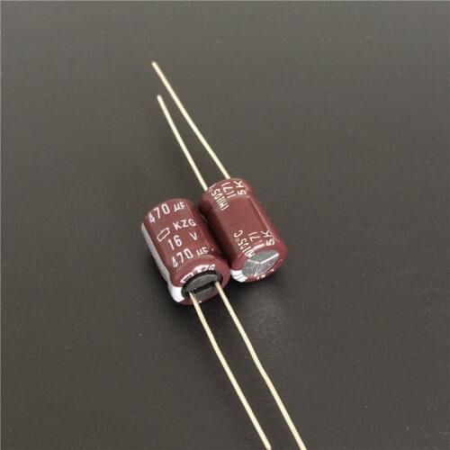 50pcs 470uF 16V Nippon Chemi-Con NCC KZG Series 8x12mm Ultra Low ESR 16V470uF Motherboard Capacitor