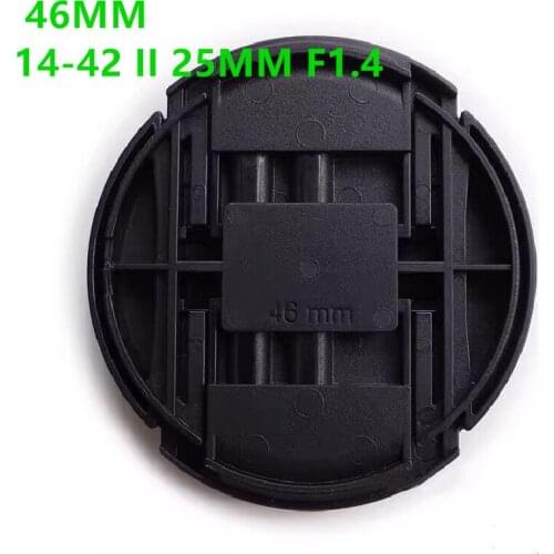 Brand New Original Lens 14-42 II Cover For Panasonic 46MM Caliber 25MM F1.4 Lens Cap Pinched Universal Protective Camera part