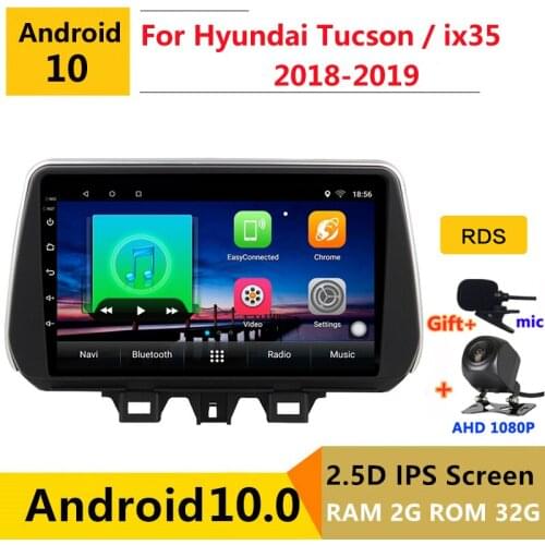 Android 10.0 car radio auto stereo for Hyundai ix35 Tucson 2018 2019 navigation GPS DVD Multimedia Player