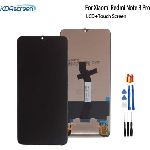 Original For Xiaomi Redmi Note 8 Pro LCD Display Touch Screen Digitizer Assembly For Redmi Note 8 Pro LCD Repair kit Screen LCD