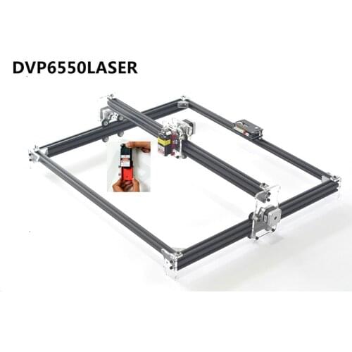 DIY Kit USB Laser Engraver Machine DVP6550 CNC Laser Machine Can add 500MW/2500MW/5500MW Laser