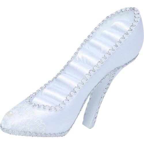 Elegant High Heel Shoes Ring Earring Holder Storage Display Stand Organizer