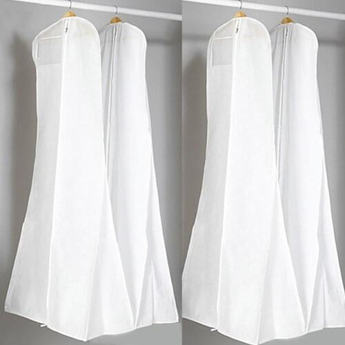 Hot Sale 50% Reusable Dustproof Wedding Cocktail Banquet Dress Storage Bag Protective Cover