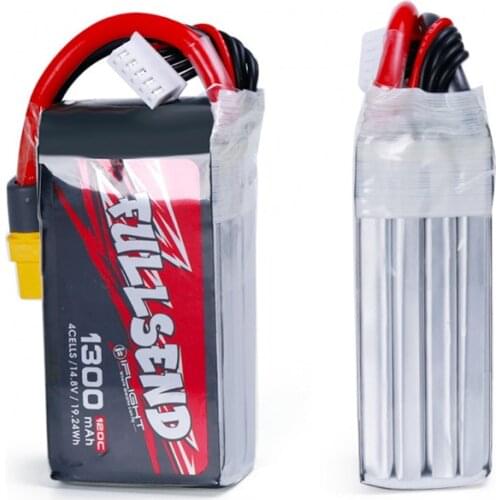 IFlight FULLSEND 4S 6S Lipo 1300mAh 1550mah Lithium Battery 120C XT60H XT60 Plug Connector for FPV Racing Quadcopter Drone Part