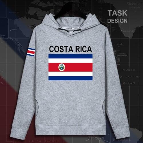 Costa Rica CRI Costa Rican Tico mens hoodie pullovers hoodies men sweatshirt streetwear clothing hip hop tracksuit nation new 02
