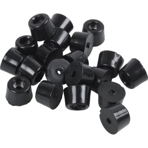 New Rubber Anti Vibration Isolator Absorber Base Foot Pad 20Pcs Black