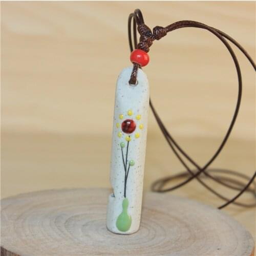 Miredo jewelry wholesale simple ceramic necklaces womens mothers gift necklace pendant free shipping #1379