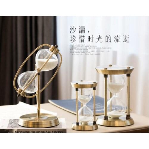 Hourglass Timer Treasures Time Creative Nordic Room Small Arrangements Living Room Office Table Home Decoration All Sets of Ho