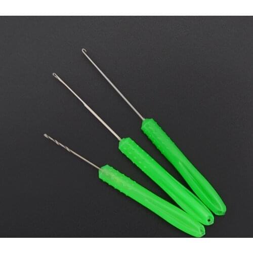Fishing bait needle drill bit and fishing bait hook needle kit for carp fishing