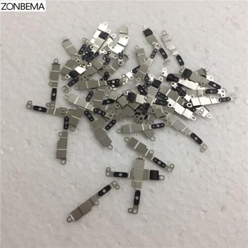 ZONBEMA 10pcs OriginalHome Button Spacer Clip Holder Metal Plate Bracket Cover For iPhone 5 5S 5C SE 6 6S 7 8 Plus
