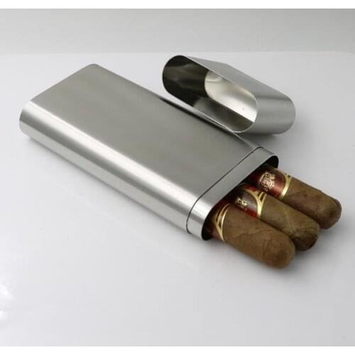 1pc Cigar Case Travel Pocket Cigar Humidor Holder Protable cigar Humidor case