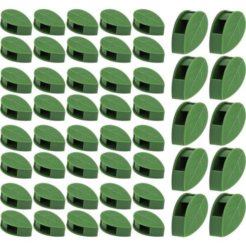 10/50 Pcs Plant Green Plant Fixation Green Dill Wall Climbing Artifact Green Basket Vine Climbing Wall Hanging Stereotyped Home