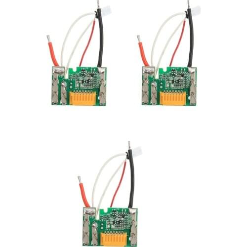 3Pcs Li-Ion Battery 18V Replacement PCB Chip Board for Makita 18V 3Ah 6Ah Bl1830 Bl1815 Bl1845 Bl1860 Bl1850
