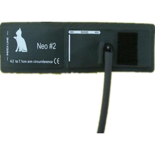 5pcs/lot Free Shipping NIBP Cuff for Cat Animal Cuff Arm Circumference Range 4.2-7.1cm