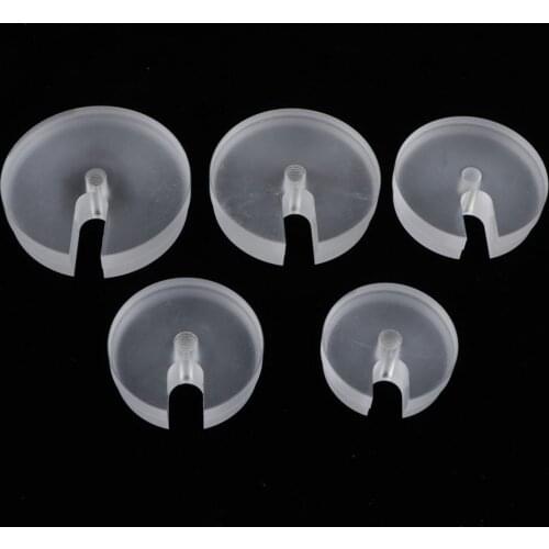 5Pcs Watch Back Case Press Crystal Plastic Closer Fitting Repair Tool Dies with Box