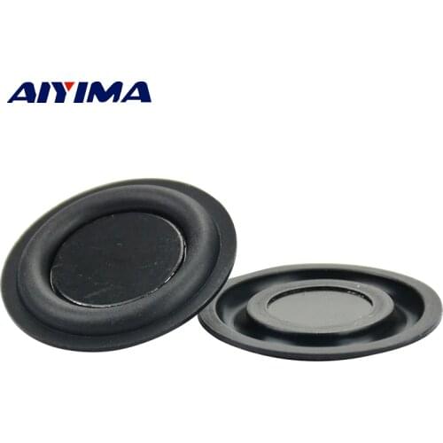 AIYIMA 2Pcs 35MM Audio Bass Vibrating Diaphragm Passive Radiator Speakers Repair Parts SoundBox Radiator DIY