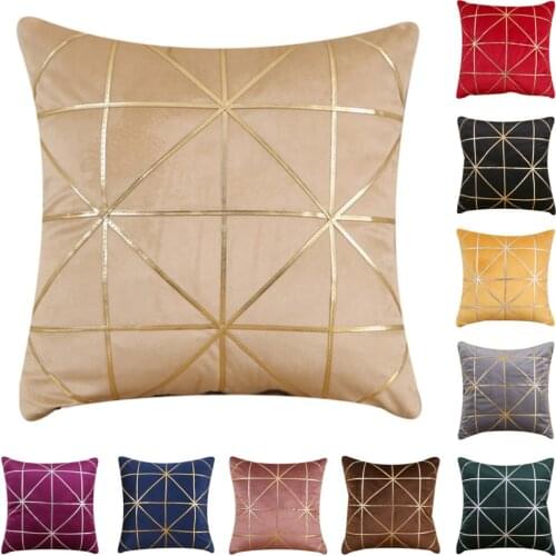 Velvet Cushion Cover 45x45cm Classic Throw Pillows Covers Supplies Home Decor Office Sofa Car Outdoor Casual Cushion Pillow Case