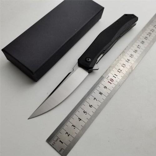 KESIWO J111 Pocket Folding Knife D2 Blade Survival Camping Hunting G10 Handle Rescue Gift Tactical EDC Tool Kithcen Knife