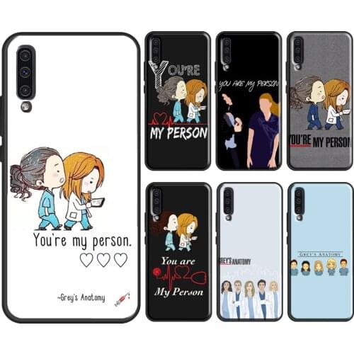 You're My Person Greys Anatomy Soft Case For Samsung A21S A20e A10 A20 A40 A50 A70 A12 A52 A11 A31 A41 A51 A71 M31 Coque