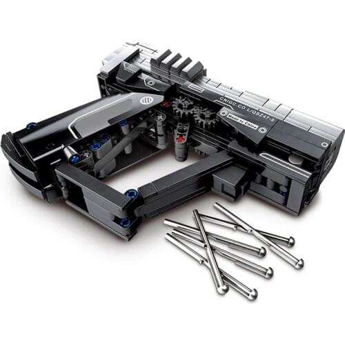 2021 NEW Military Weapon Wandering Earth Signal Gun Recreation Building Blocks Set Game Educational Kids Toys For Children Gifts