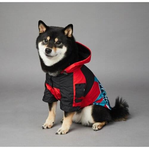 New Pet Dogs Jackets Larger Dog Clothes Waterproof Windproof Warm Outdoor Jacket For Pets S-5XL Fat Dog Raincoat Akita Hoodies