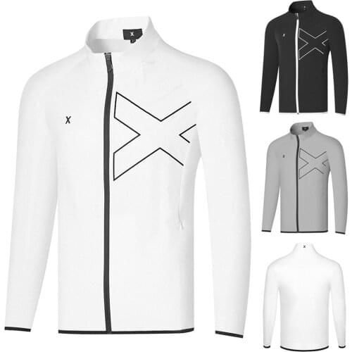 2021 Golf Clothing Mens Jacket Sports and Leisure Breathable Quick-Drying Autumn Windbreaker Zipper Jacket High Quality Top