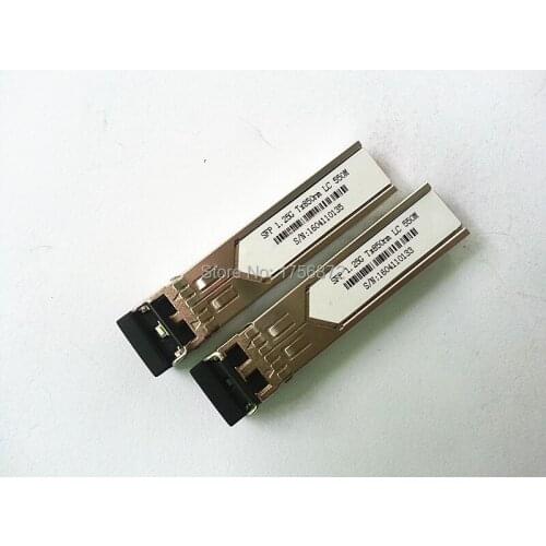 SFP Transceiver 1.25G,LC, duplex, 850, 550m Optical transceiver 1.25G SFP Switch to Switch interface Fiber LC Connector