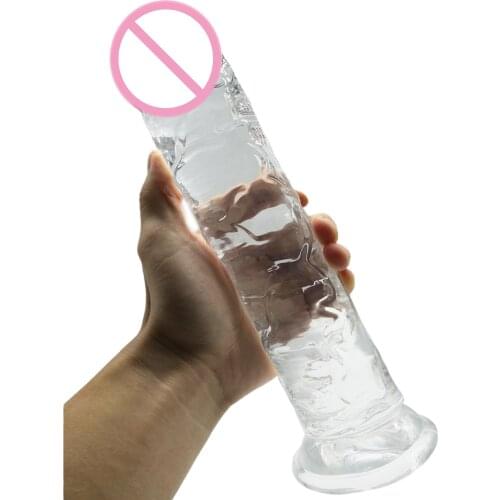 Super Huge Jelly Dildo Realistic Penis Suction Cup Dildos For Women Big Anal Giant Dildo Female Masturbator G Spot Sex Products