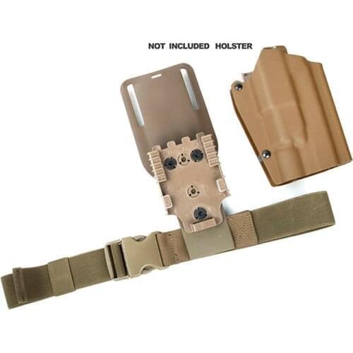 TMC Thigh Strap Version 2 Tactical Elastic Band Extend Strap for Leg Thigh Holster BK/CB
