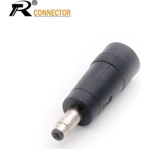3pcs DC 4817 Male Plug 5.5*2.1 mm Female jack to 4.8*1.7mm Bullet Male Plug DC Power Connector Adapter Laptop for HP