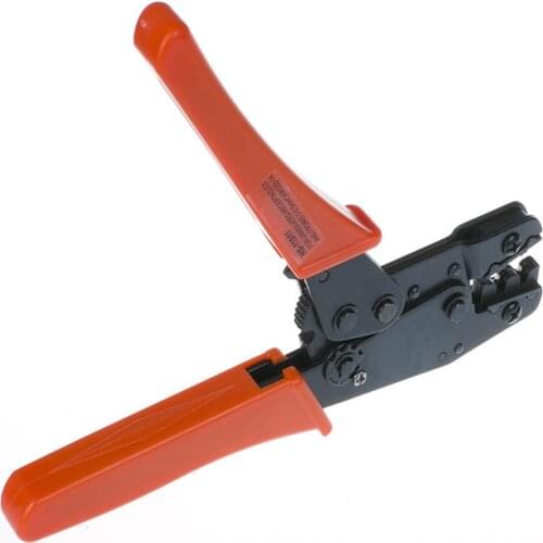17-13AWG 1.0-2.5mm² Non-insulated Tabs and Receptacles Ratchet Crimping Plier
