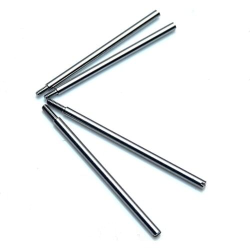 2PCS Stailness Steel Screw Tube Link Ear For Santos 100 Rubber/Leather Belt Strap Watch Band Buckle 20mm 23mm