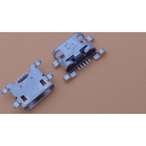 20-200PCS/Lot Micro mini Usb Charge Port Dock Socket Plug Jack power repair parts For Lenovo A810 A810E A810T Charging Connector