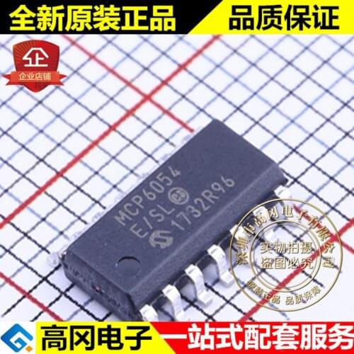 5pieces MCP6054-E/SL SOIC-14 MCP6054 MICROCHIP