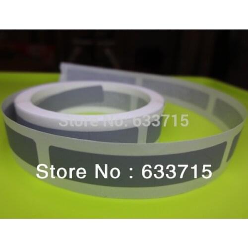 6*55mm prepaid scratch card sticker USD15/1000 pieces with high quality