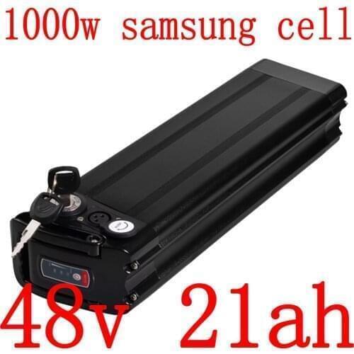 48V 1000W 750W 500W E-Bike Battery 48V 20Ah Electric Bike Battery 48V 10AH 13Ah 15AH 18Ah 20AH Lithium Battery Use Samsung Cell